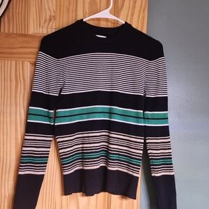 Nine West Black Knit Top